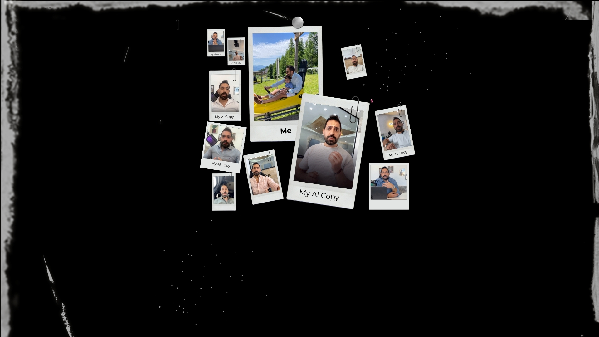 انا ونسختي بالذكاء الإصطناعي