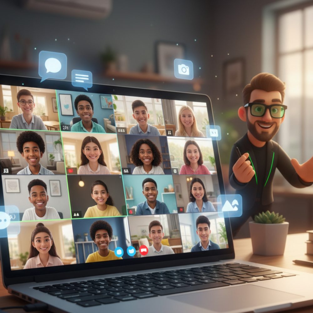 الورشات المباشر عبر الزوم