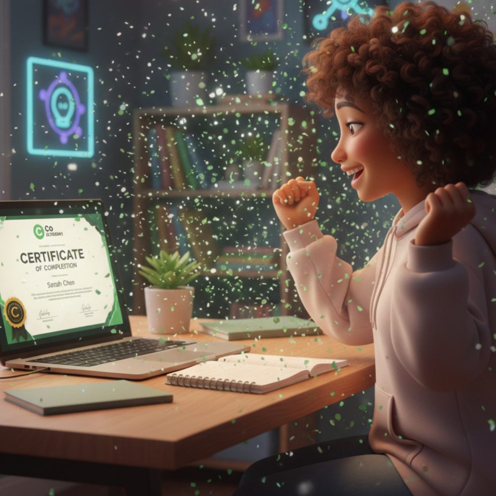 شهادة وتوثيق لكل مشاركة في أي ورشة